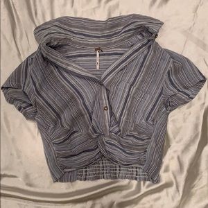 Free people striped top